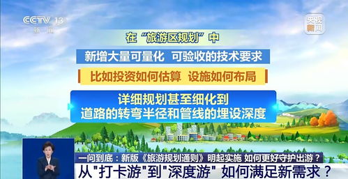 明起实施 新版 旅游规划通则 如何更好守护出游 一文读懂